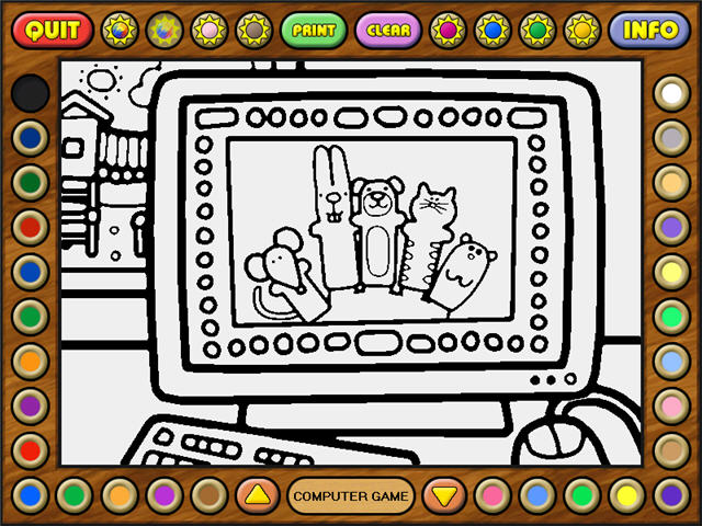 Coloring Book 7: Toys