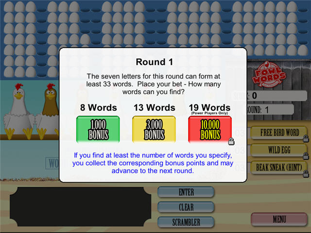 Fowl Words