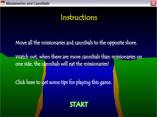 missionaries games missionaries and cannibals game