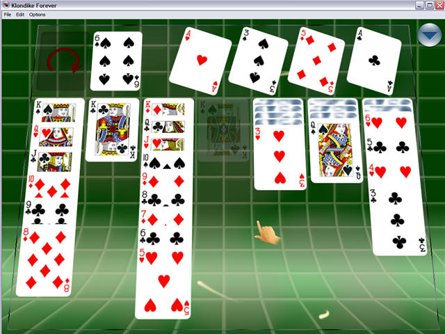 klondike forever displays blank cards klondike forever displays blank cards