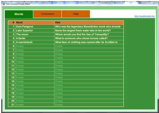crossword puzzle maker free crossword puzzle maker free